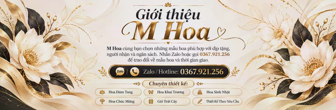 Ảnh bìa Shop hoa tươi Xã Krông Năng Đắk Lắk - Để lời nhắn thêm dịu dàng